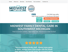 Tablet Screenshot of grandvalleydentalcare.com